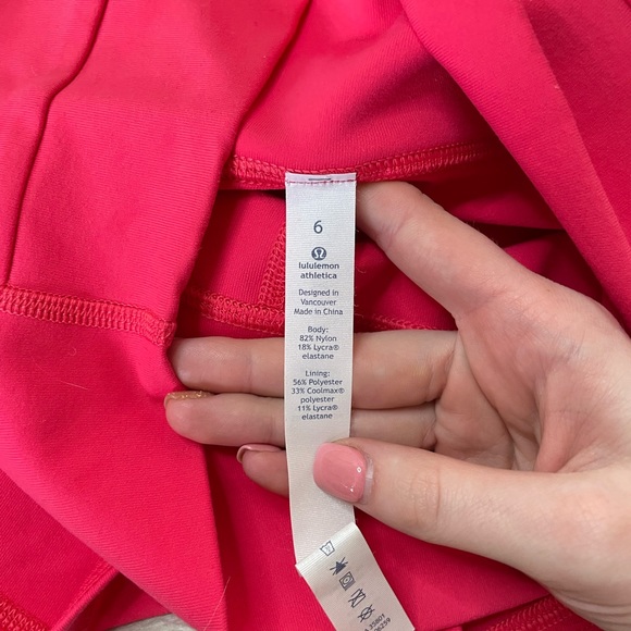 SOLD ONLINE STORE Lululemon wunder shorts - Picture 4 of 5